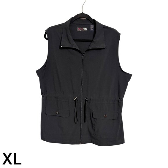 LEE on the GO BLACK SAFARI VEST XLARGE - Picture 1 of 8